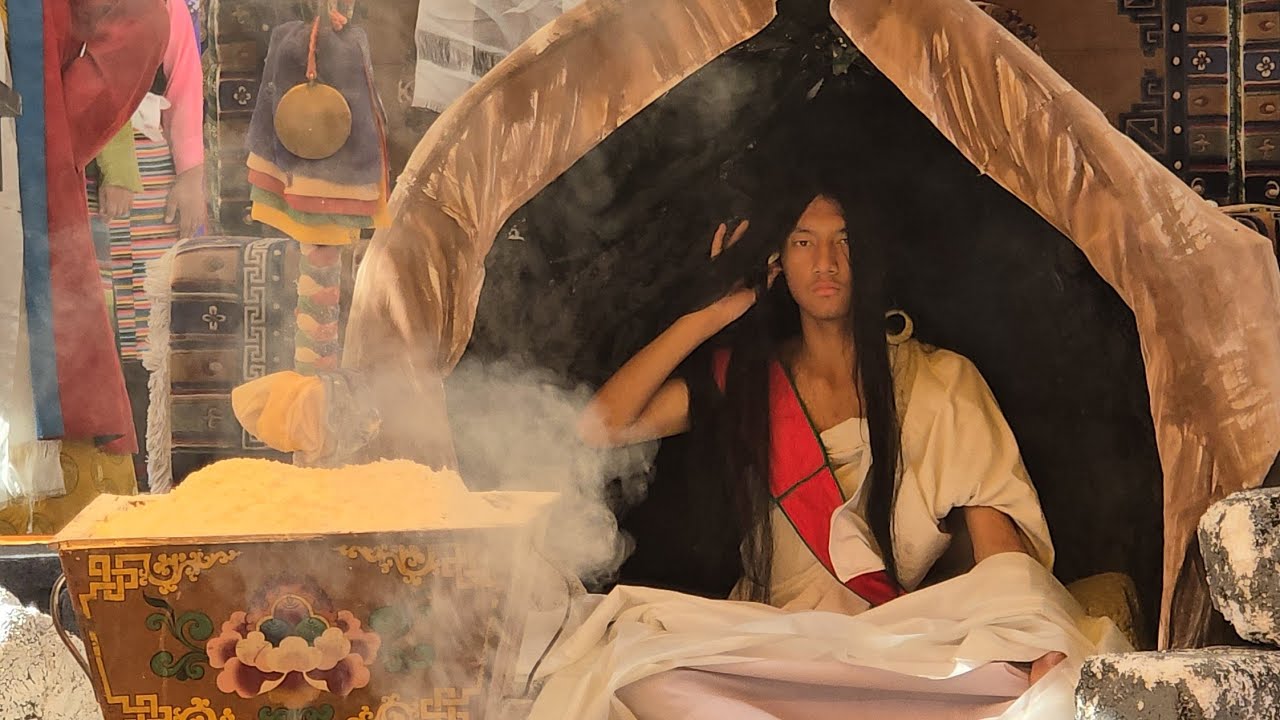 Upper TCV Performs The Great Sage Milarepa Namthar🫰👍🥰