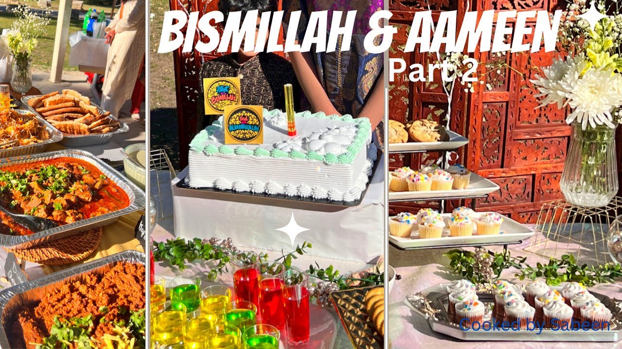 Vlog 80- 50 logo ka khana ghar mey/ Aameen Bismillah Dawat Vlog/ cookedbysabeen
