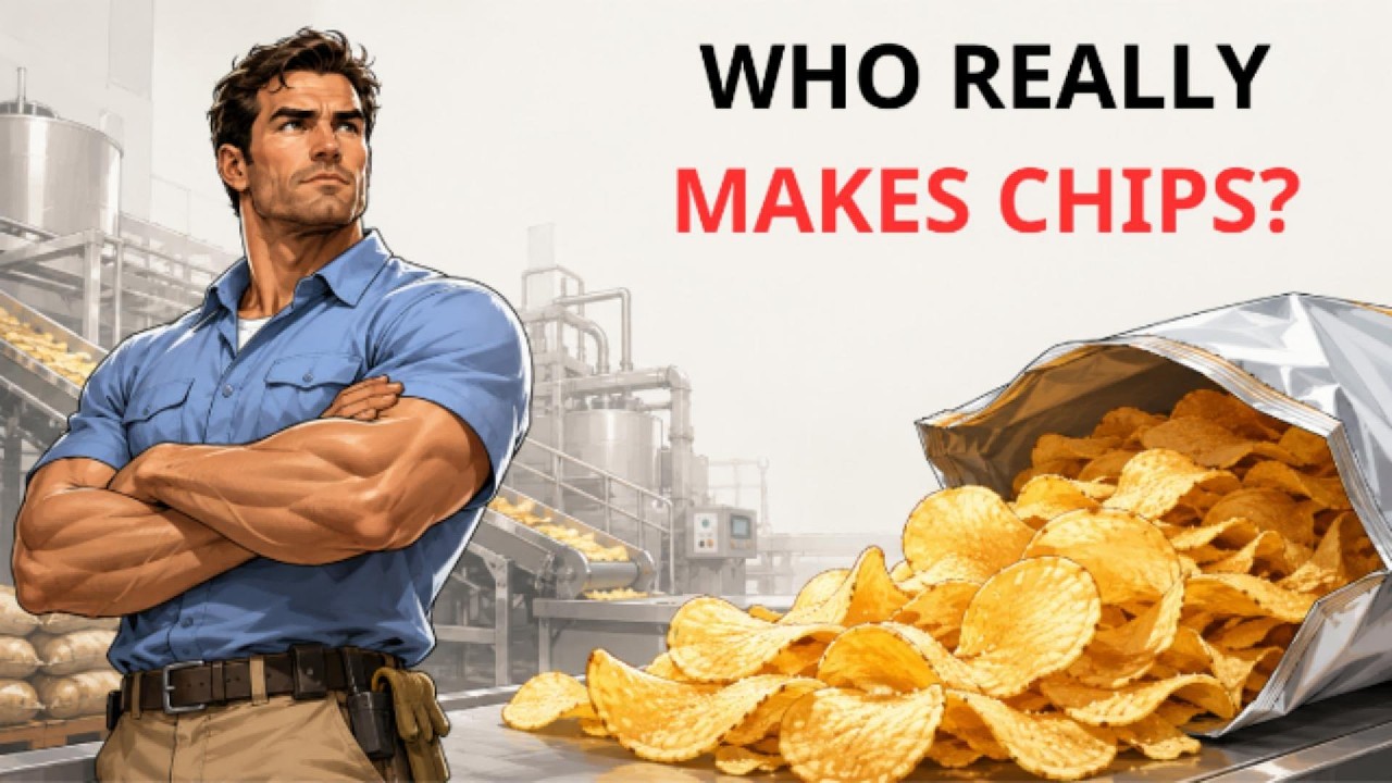 Your Life at Every Level Inside a Potato Chips Factory