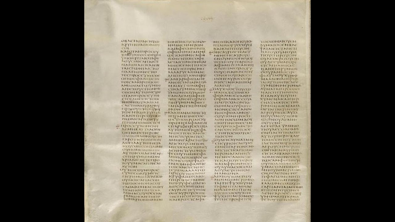 What is Codex Sinaiticus?