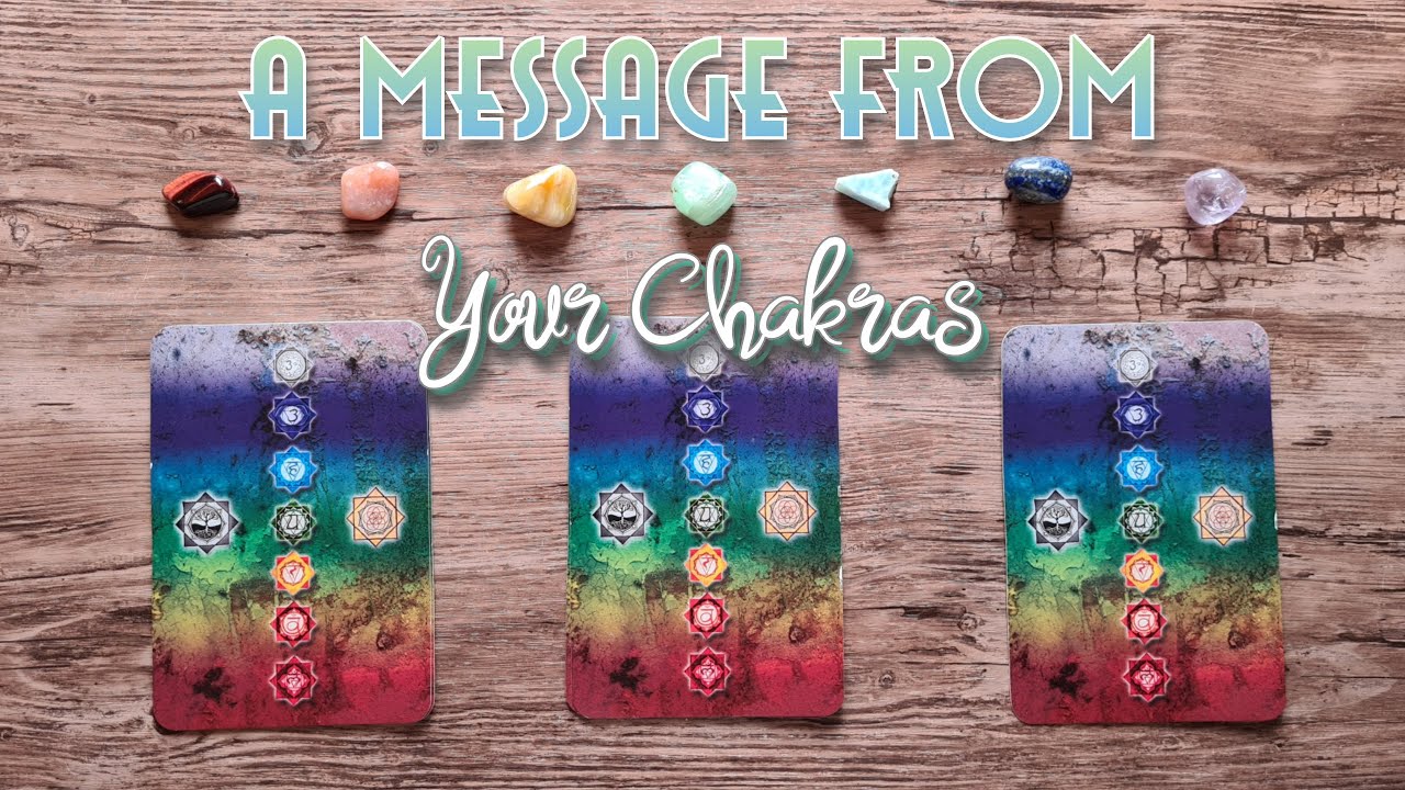 A message from your chakras 🌈 Pick a Card