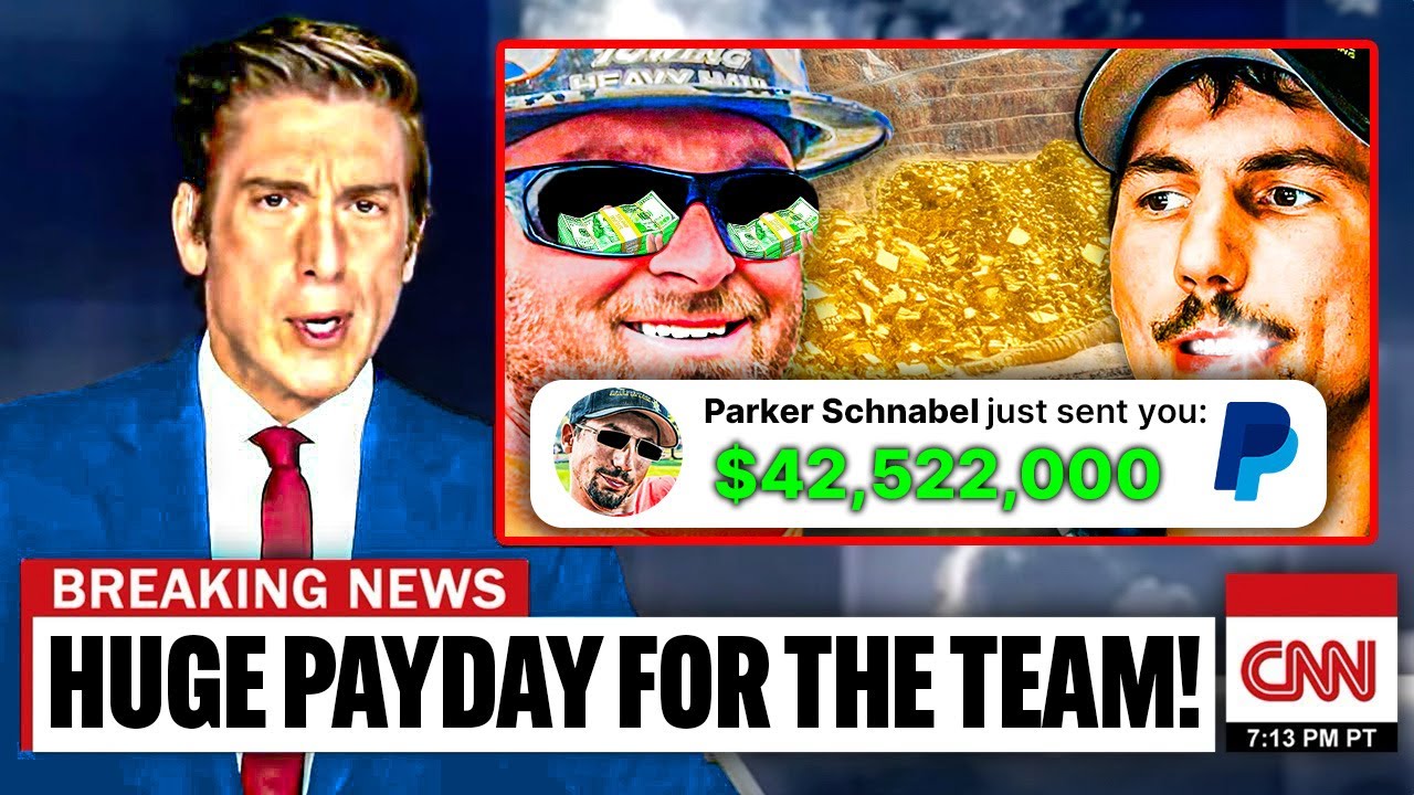 Parker Schnabel Surprises his Crew With MASSIVE Payout!