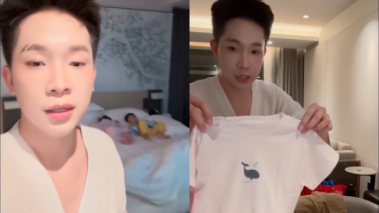 บอสบิ้ก ลูกหลับเตรียมเสื้อผ้าให้ลูก