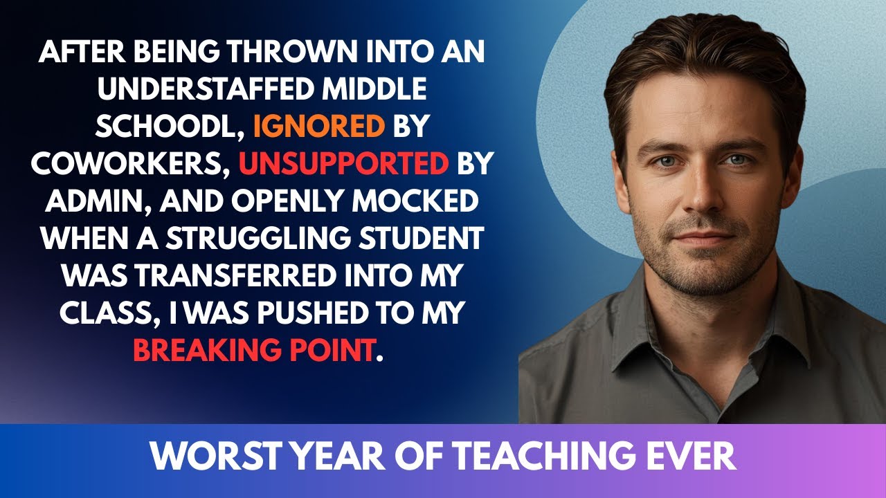 They Tried to Break Me as a Teacher — So I Let Success Be My Revenge