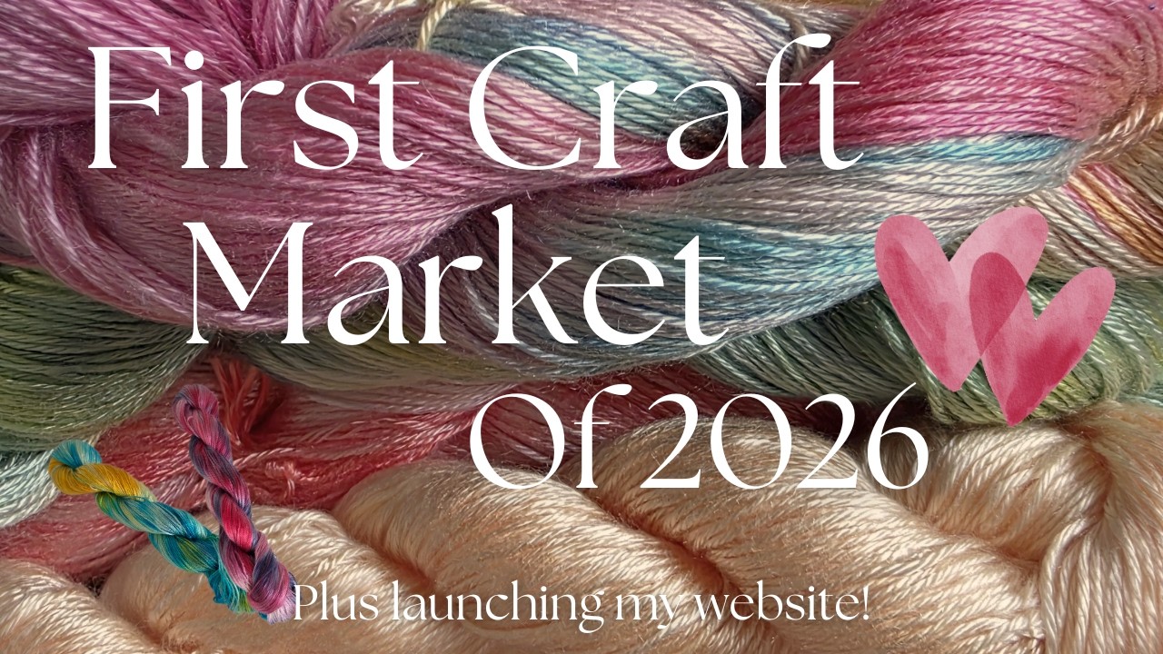 My First Craft Market of 2026 + Launching my Website! | Exciting days in my life