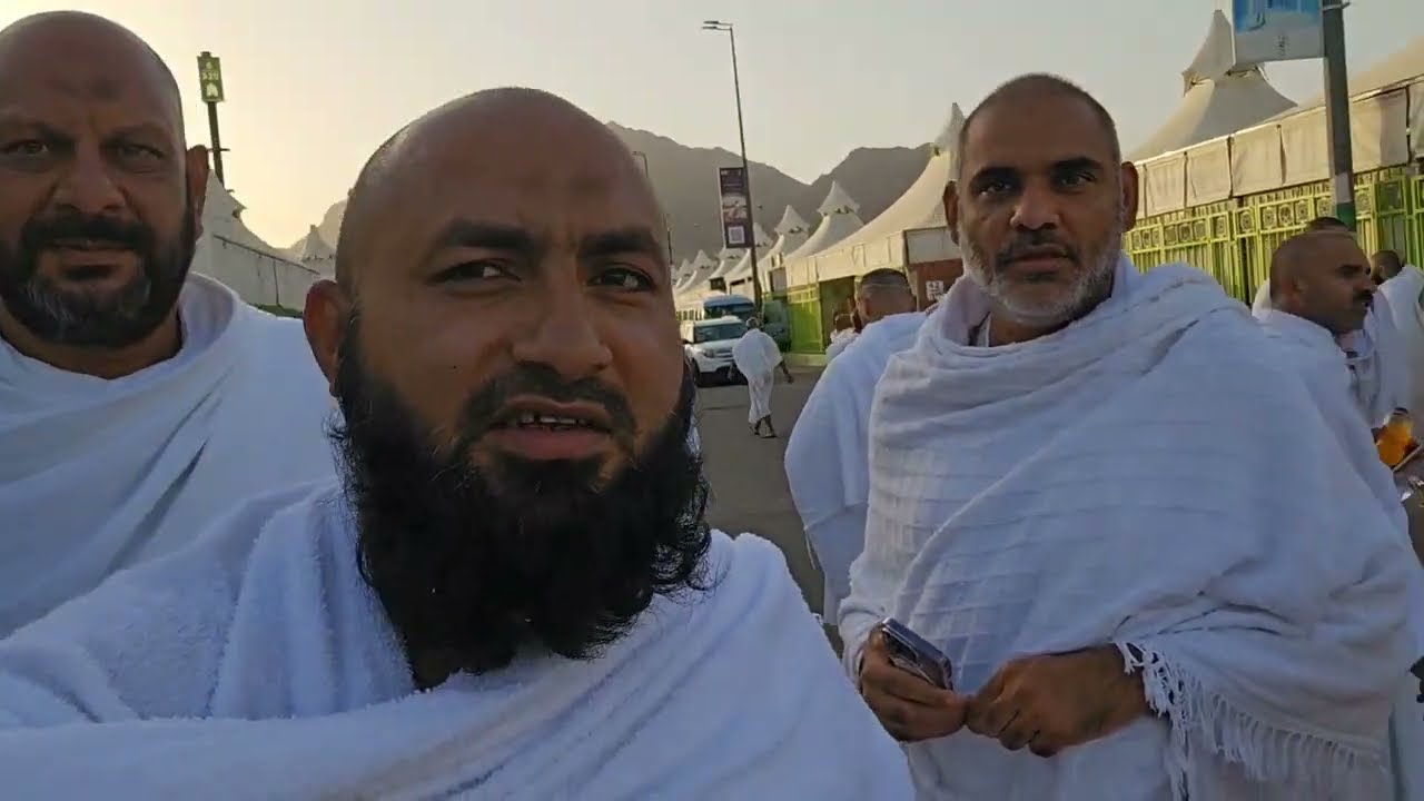 Beautiful Outside View Of Mina | Makkah live | 8 Zil Hajj 4 June 2025