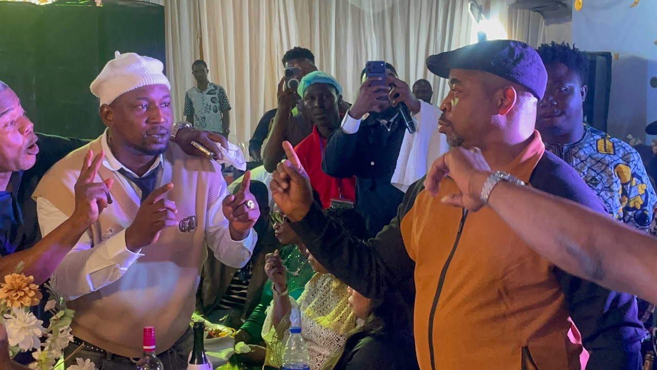 SEE WHAT HAPPENED BTW TUNDE PERRY & MC OLUOMO AT FAITHIA BALOGUN BIRTHDAY PARTY 