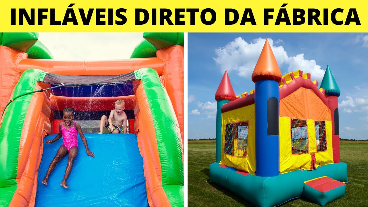 Comprar brinquedos infláveis direto da fábrica