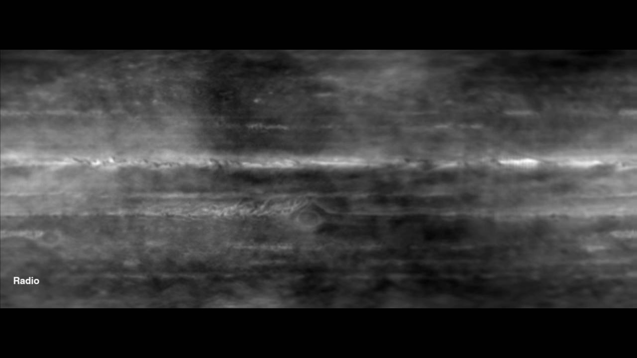 Radio map of Jupiter reveals what's beneath clouds