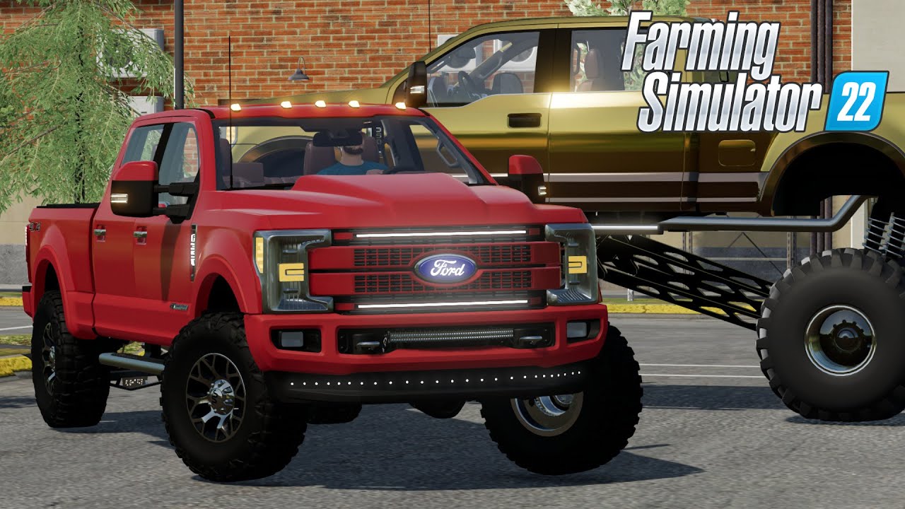 FS22 - 2019 FORD F350 6.7 PowerStroke - Car Mod for Farming Simulator 2022 ROLEPLAY Download