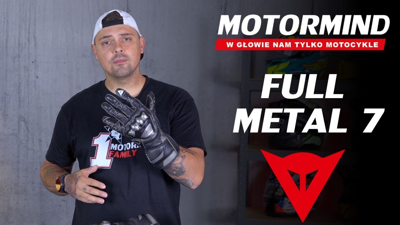 Rękawice z toru MotoGP - Dainese Full Metal 7
