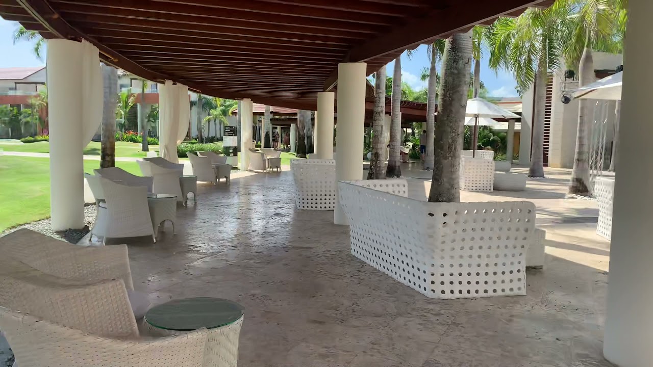 Breathless Punta Cana Resort Tour - Lobby, Restaurants, and Pools - Part 1