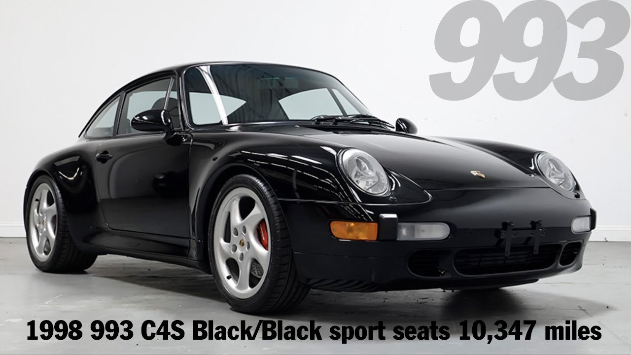 1998 Porsche 993 Carrera 4S 10k miles
