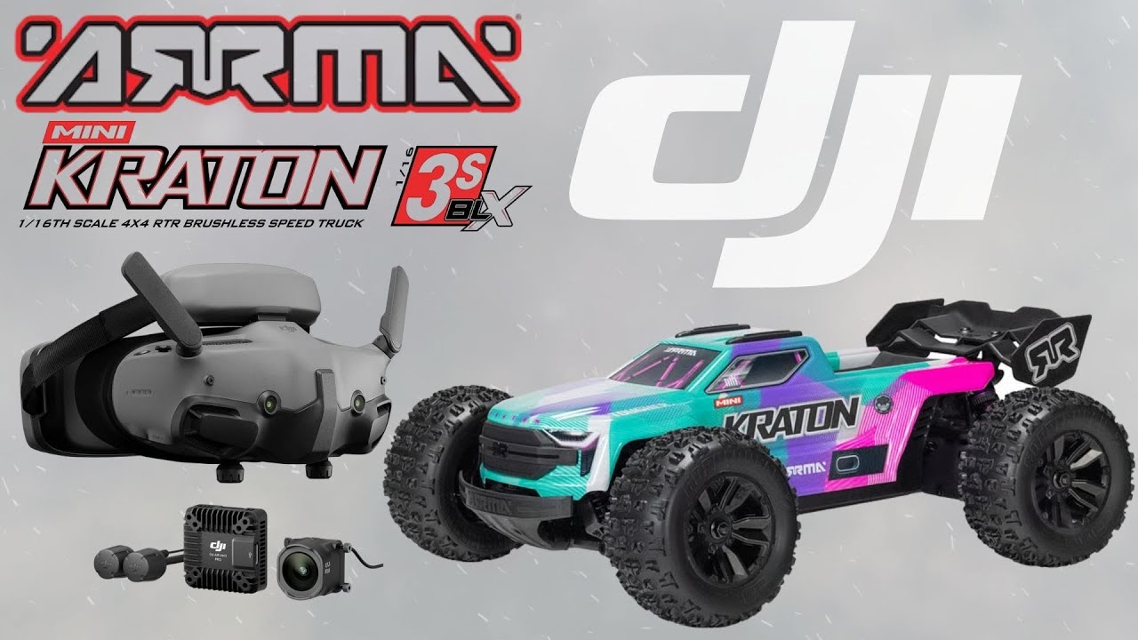 First Ever Mini Kraton FPV bash