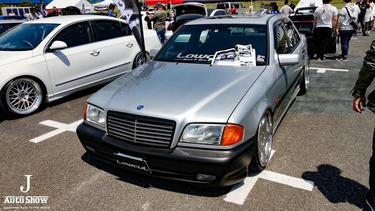 (HD)YANO MERCEDES BENZ W202 矢野・メルセデスベンツC280カスタム - スーパーカーニバル2017・お台場