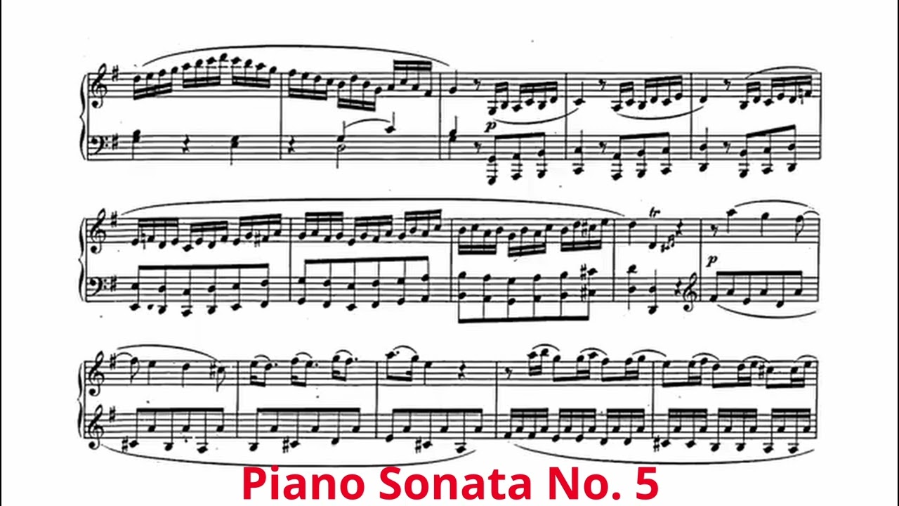 10 Levels of Mozart Piano Pieces
