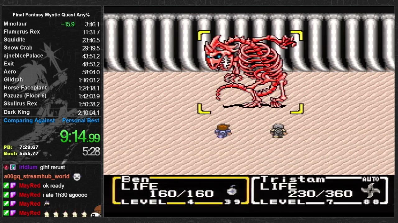 Final Fantasy Mystic Quest - Any% Derust