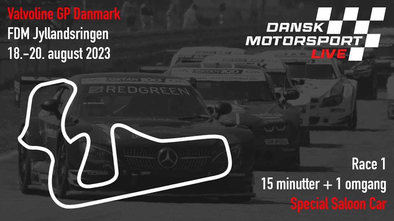 2023 Round 4 FDM Jyllandsringen Special Saloon Car Race 1