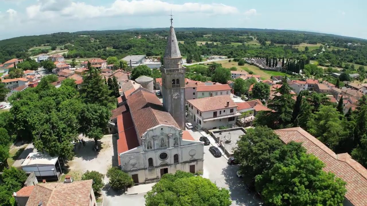#Church in #Zminj #Žminj #Istria #Croatia #Gimino