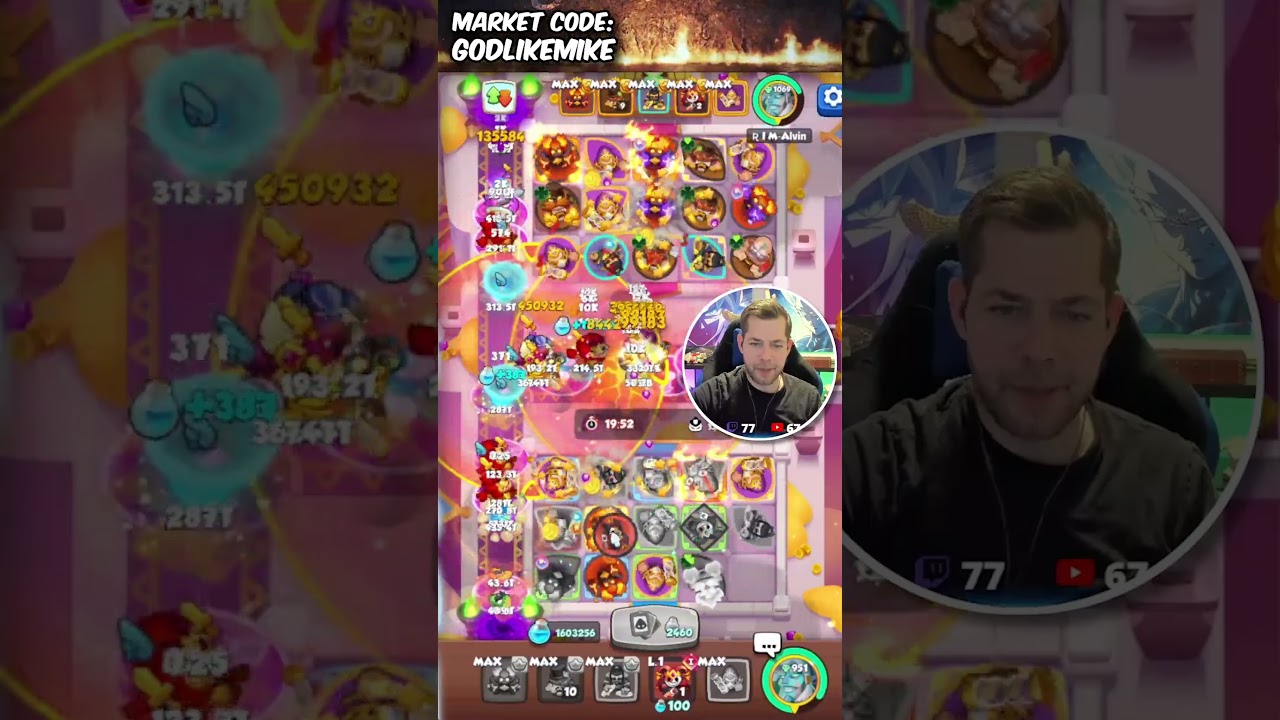 Bruiser's Massive Impact &ndash; 25.6 Quadrillion Damage | Rush Royale