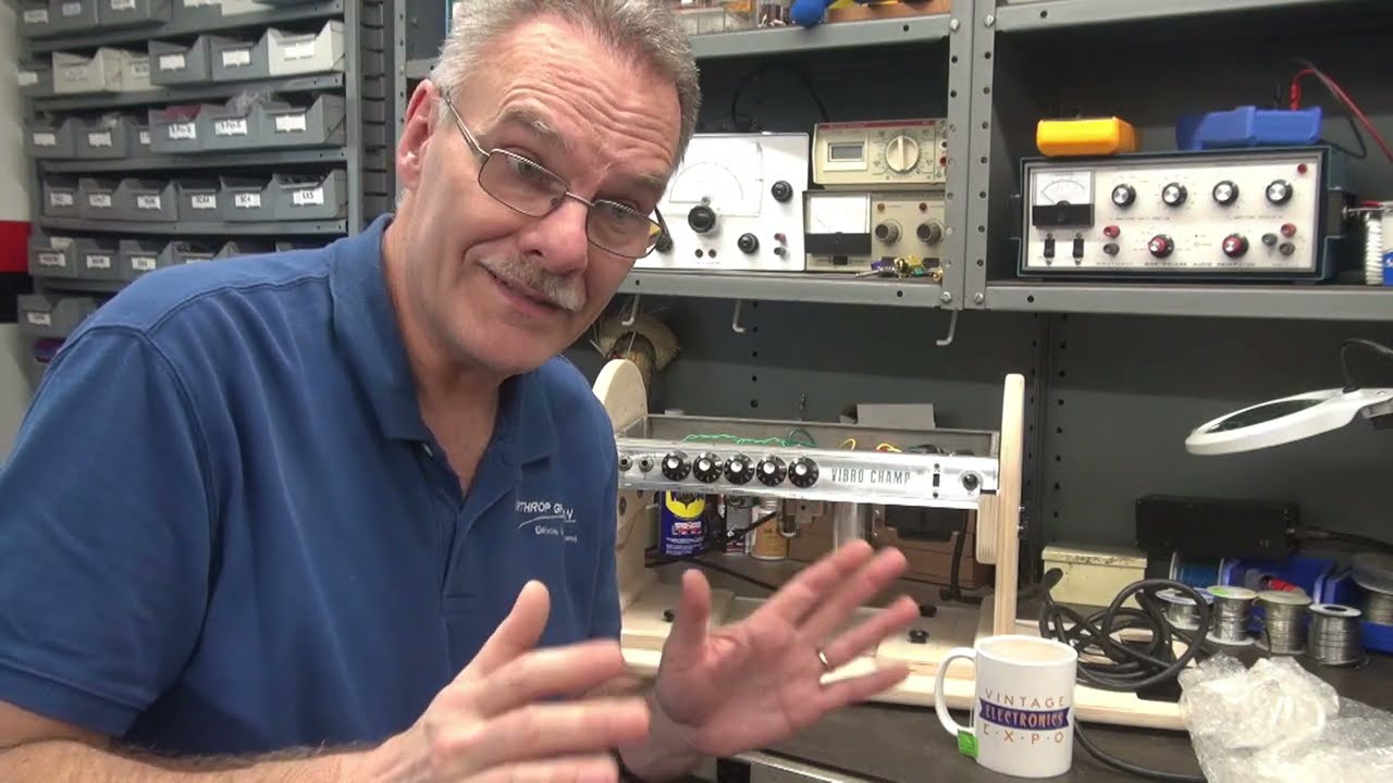 How to Repair dead Fender Vibro Champ guitar amp Bad transformer plus mystery box opening
