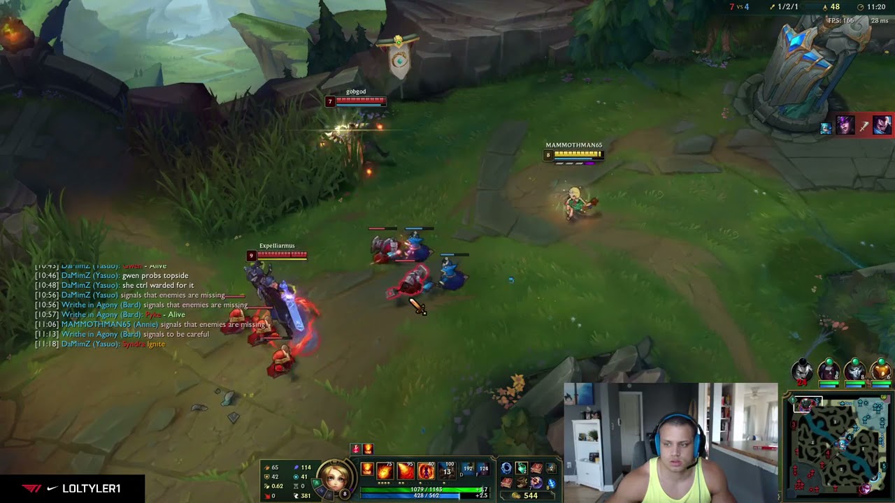 Tyler1 SAD EXPRESSION