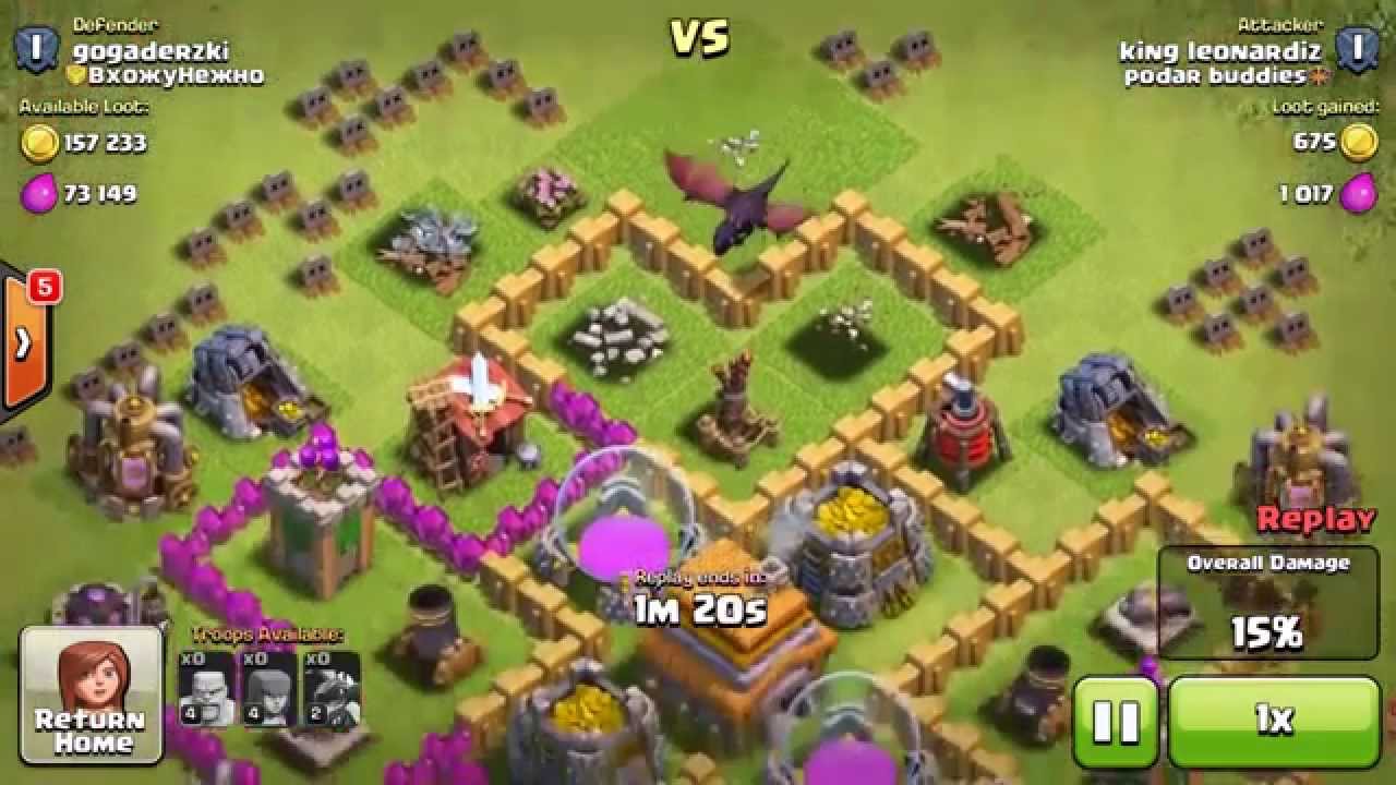 Clash of Clans new update Air Sweeper VS Dragon