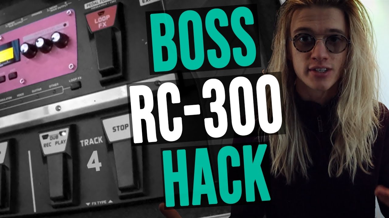 BOSS RC-300 the HIDDEN 4th Track and how to use it on your Loop Station! | Tutorial