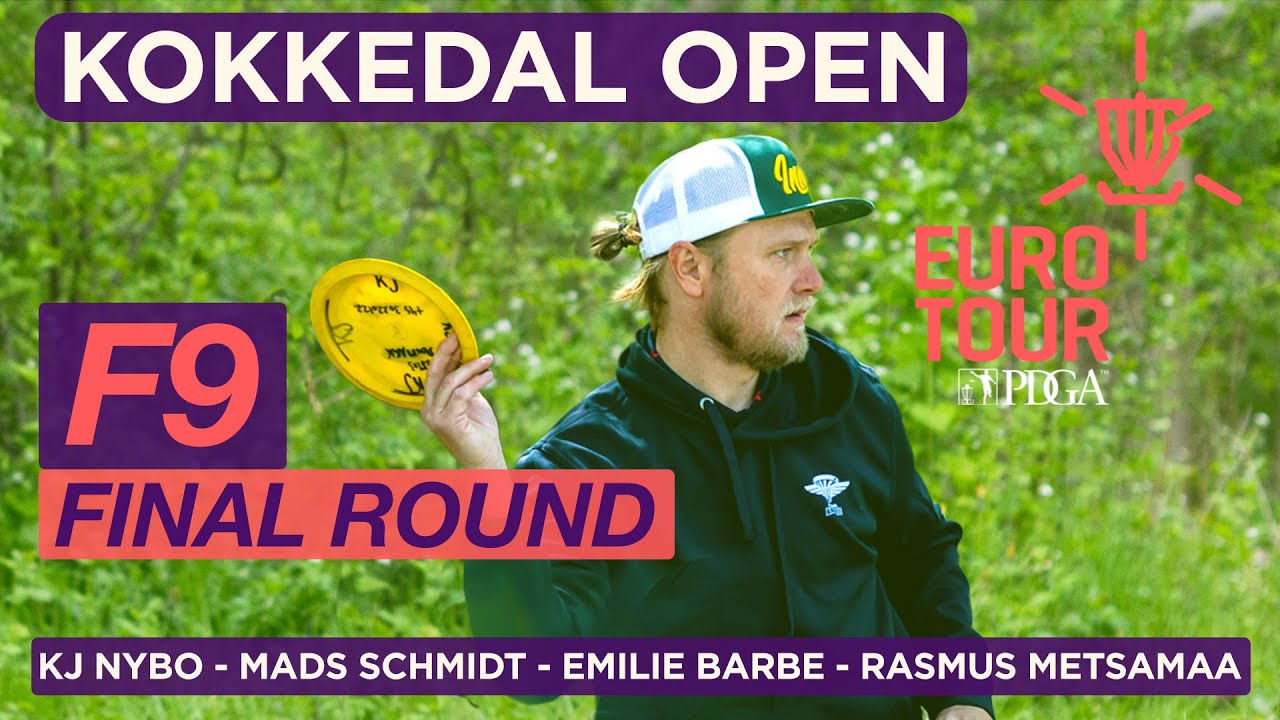 Kokkedal Open 2022 - Евротур PDGA - ФИНАЛЬНЫЙ РАУНД, передний план 9