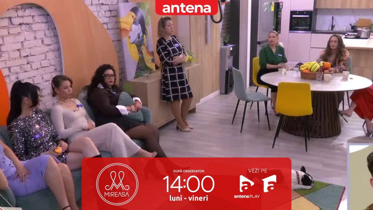 Ședință pe tema curățeniei în casa fetelor. Cu ce critici a venit Roxana