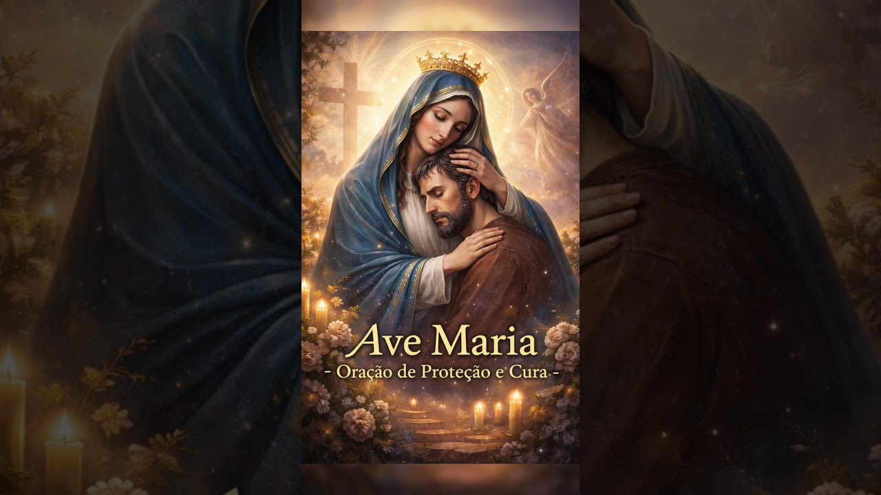 Uma oração cantada pedindo cura, paz e proteção pela intercessão de Ave Maria#AveMaria #NossaSenhora