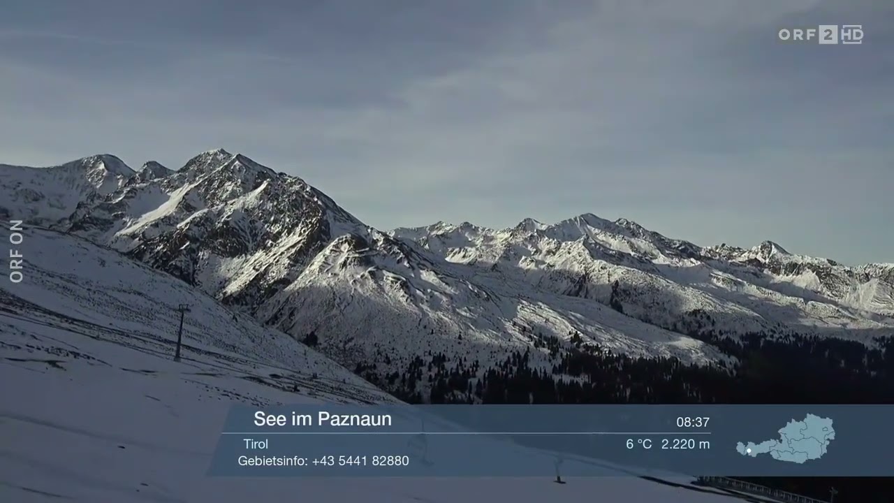 Wetterpanorama ORF 2 (HD) 01.11.2025 Allerheiligen 