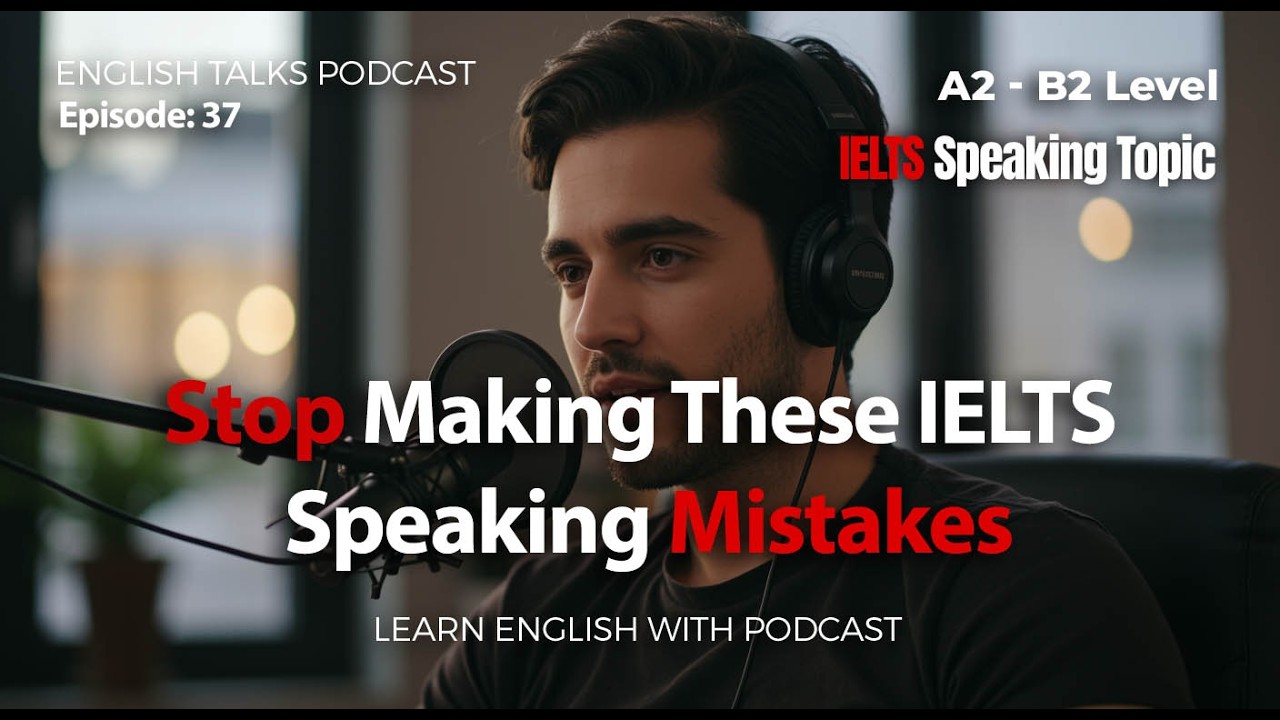 Stop Making These IELTS Speaking Mistakes- English Talks Podcast  #ieltsspeaking #englishpodcast