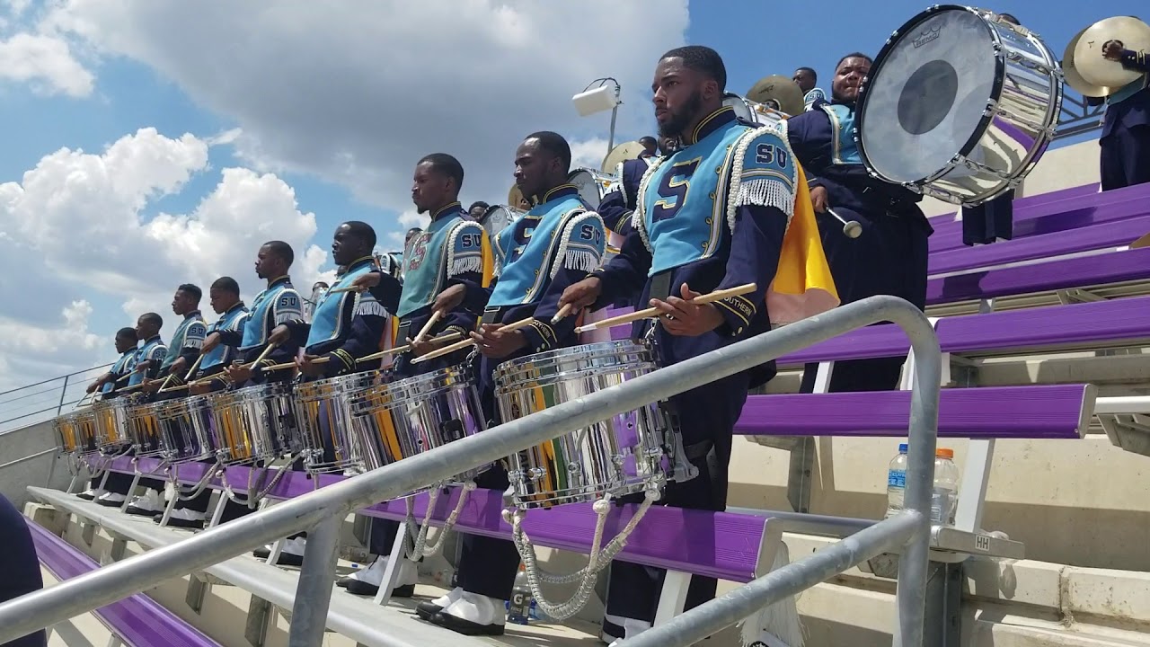 Southern University Drumline vs TCU 2018 