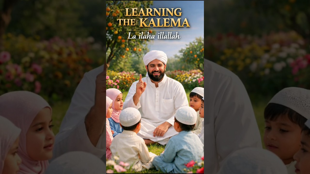 Learn Kalema with Kids I slamic Education for Children | Peaceful Quran Learning | Folsoton 