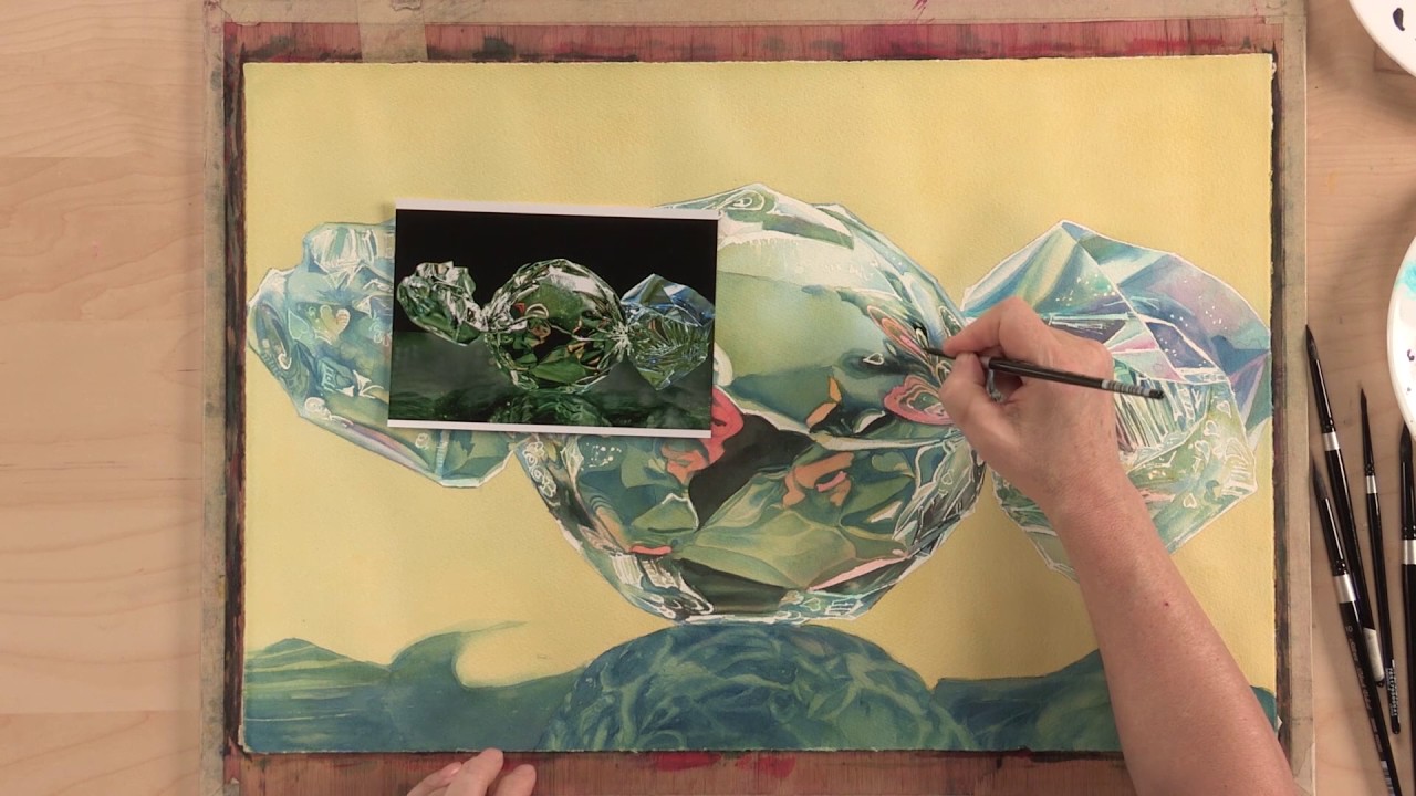 Preview | Vibrant Watercolor Techniques: Painting Silver with Soon Y. Warren