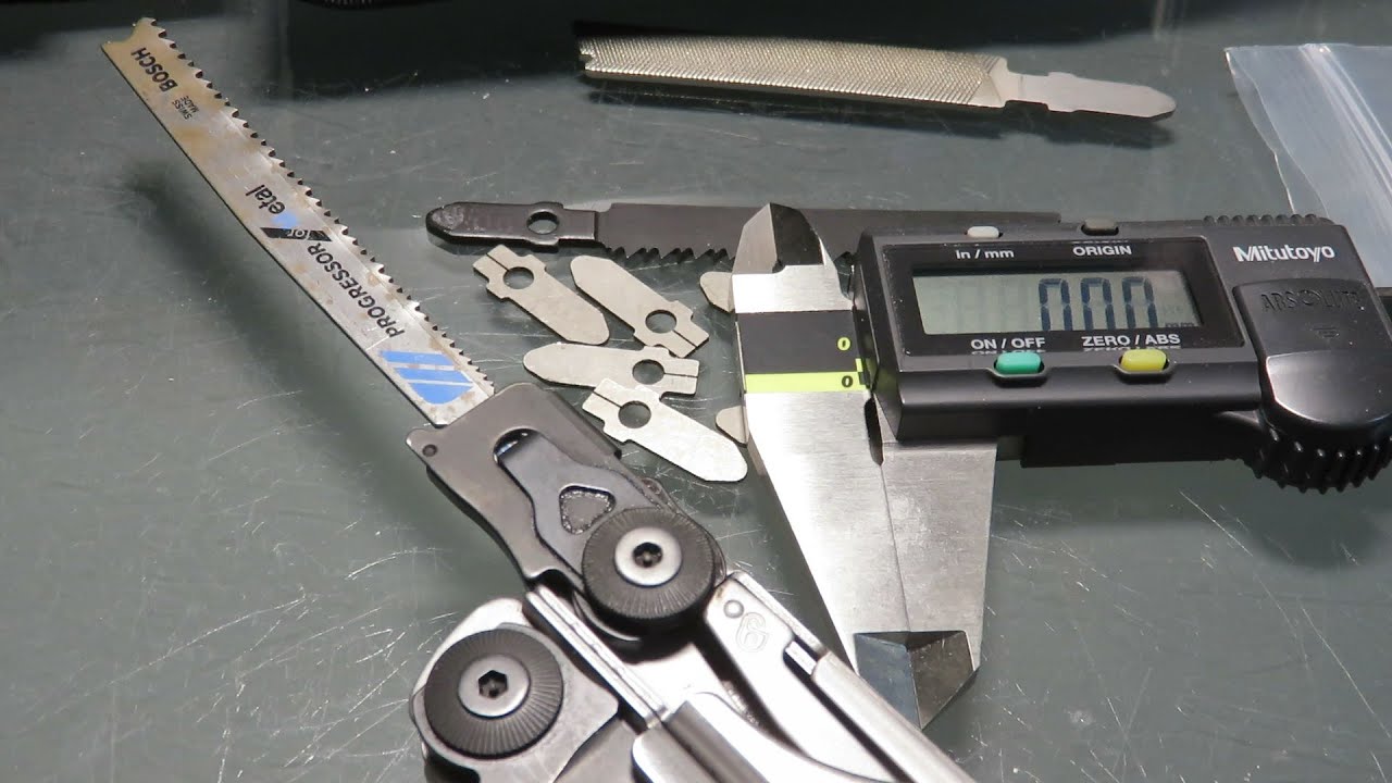 Leatherman SURGE : T-Shank adapter for jigsaws universal use!