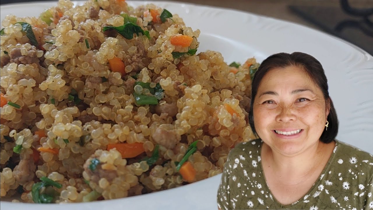 CONHECE QUINOA? muito nutritivo SUPER ALIMENTO | mostrando a horta da chácara