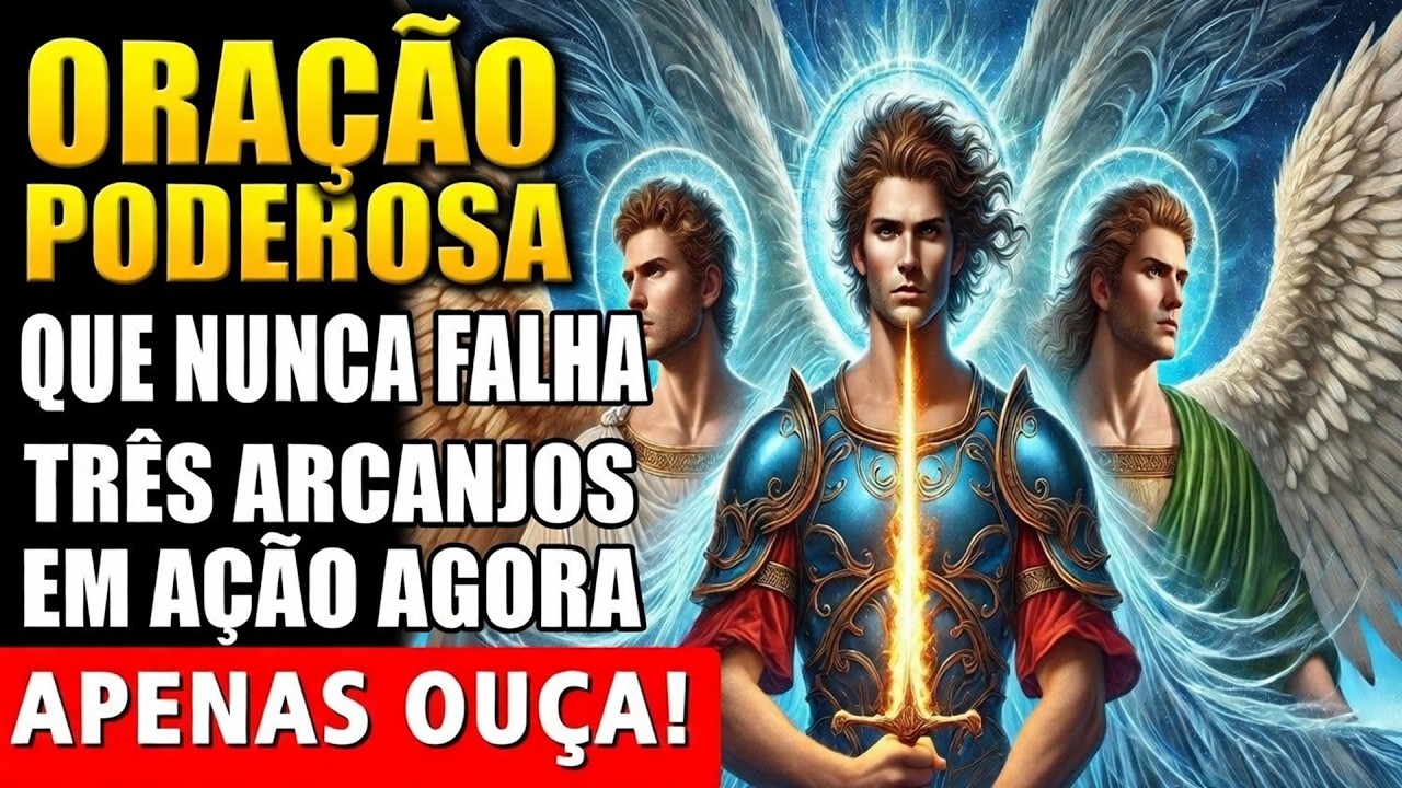 Oração Poderosa Que Nunca Falha – Três Arcanjos em Ação Agora