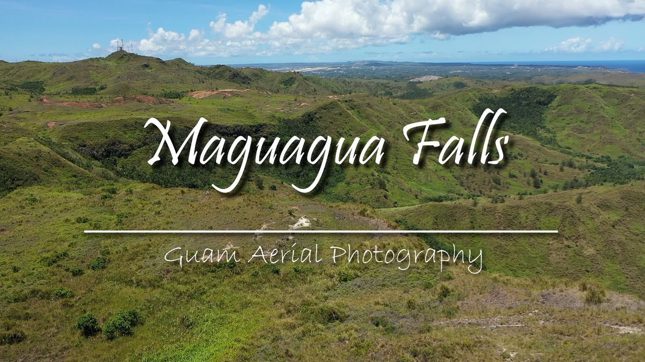 Maguagua Falls, Guam | Drone Video