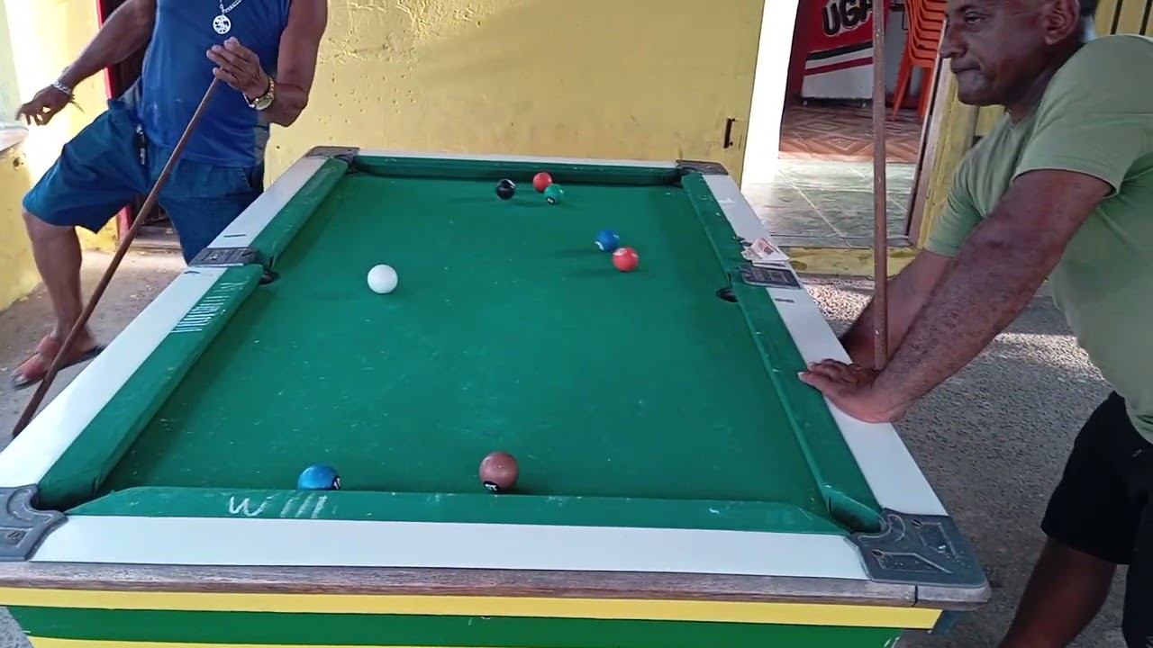 Bernardo vs Zezinho na Sinuca no par ou ímpar 
