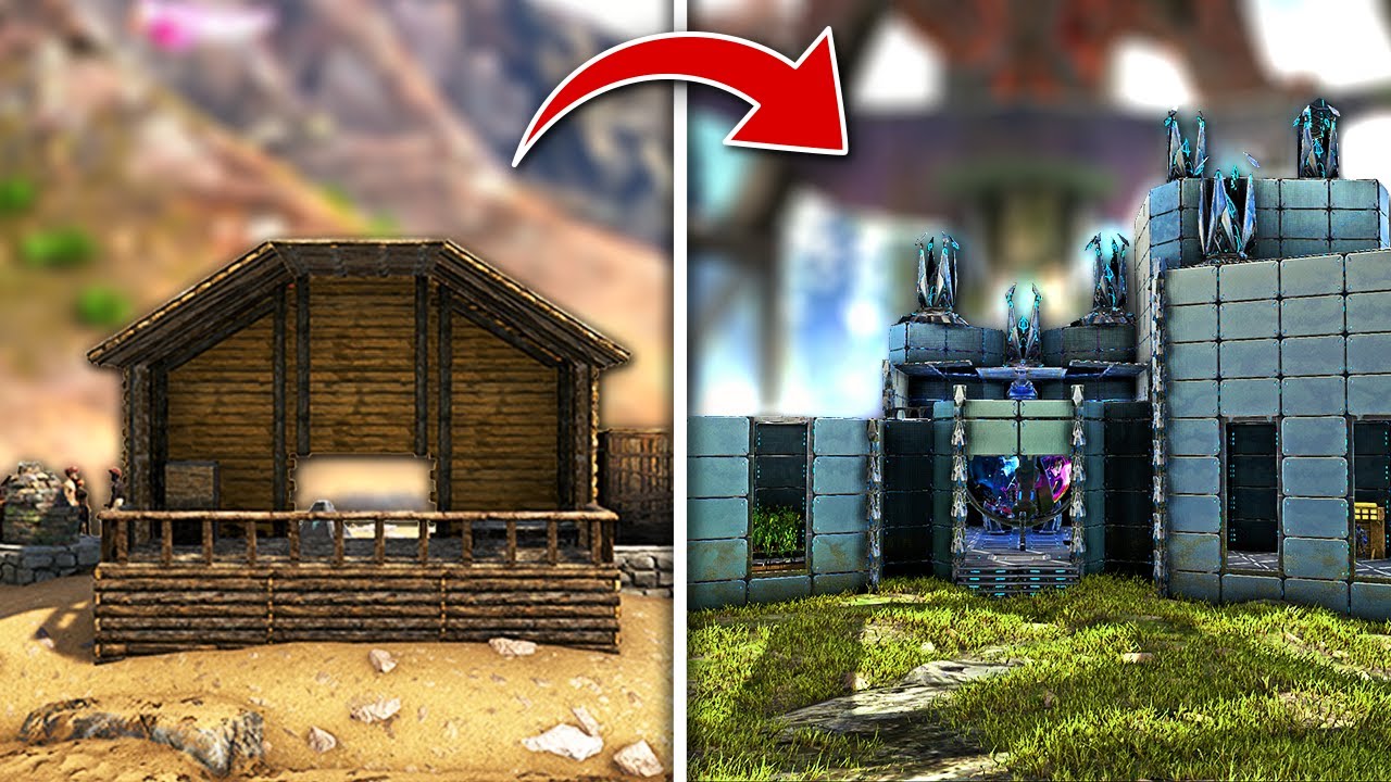 I Spent 100 Hours Building THE BEST TEK BASE in ARK Hardcore #56