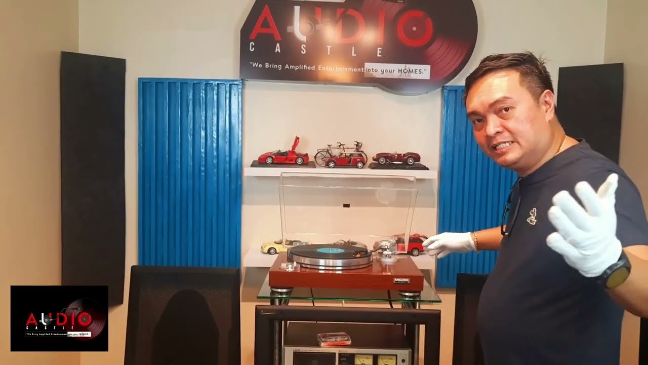 Micro Seiki BL 71 Belt Driven Turntable & Dahlquist DQ12 Floorstanding speakers