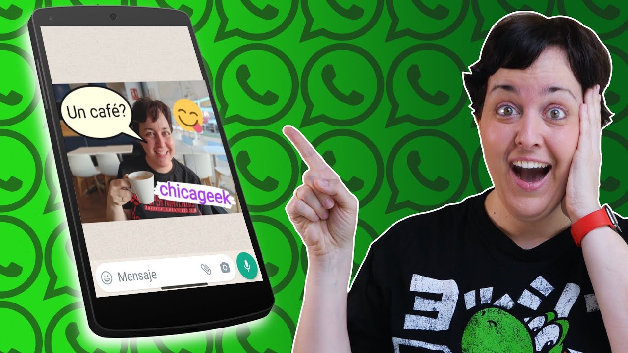 Cómo EDITAR tus FOTOS en WhatsApp!!