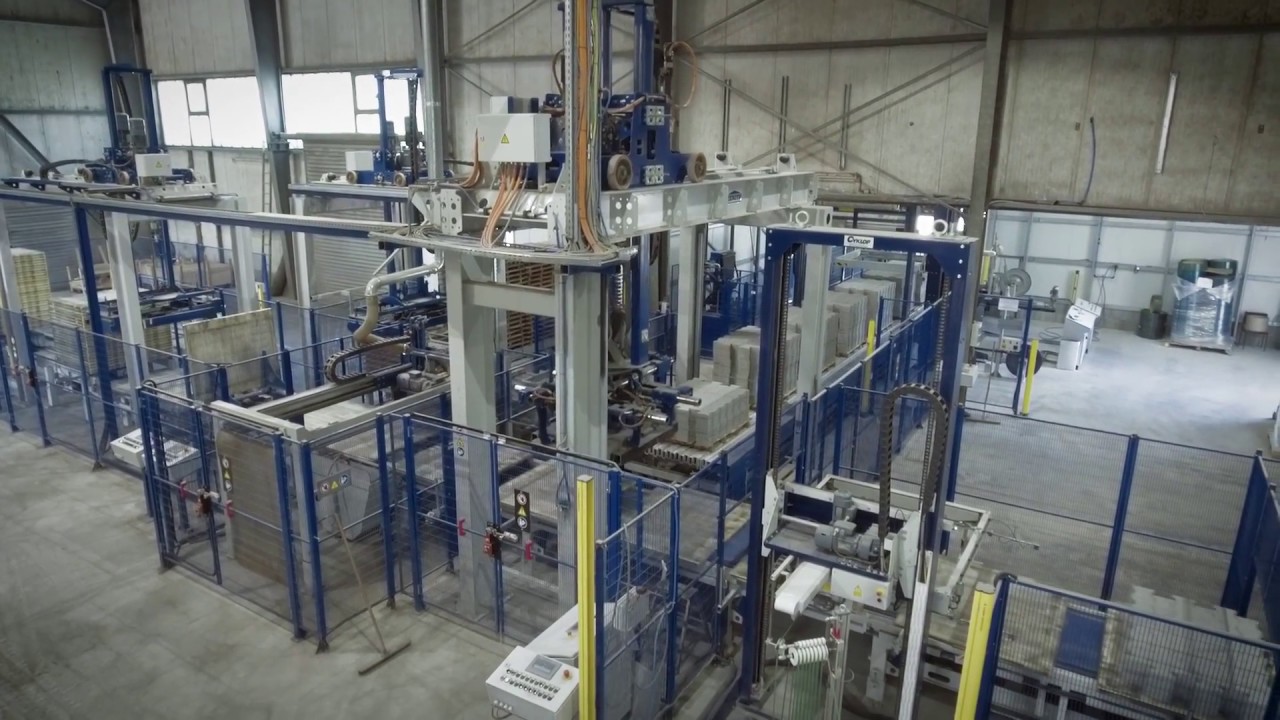 ألمانيا Zenith 1500 ماكينة الطابوق الأوتوماتيكية بالكامل