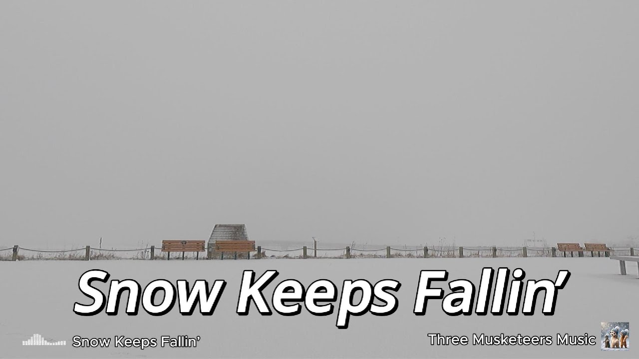 Snow Keeps Fallin’ | Slow Country Pop Under the Streetlights