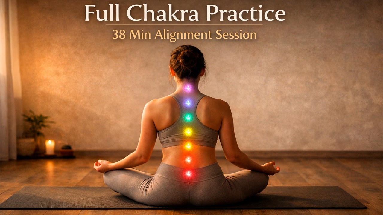 Full Chakra Practice — 38 Min Alignment Session Inner Light
