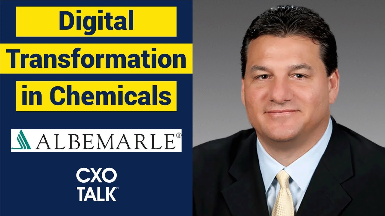 Digital Transformation in Specialty Chemicals (CXOTalk)