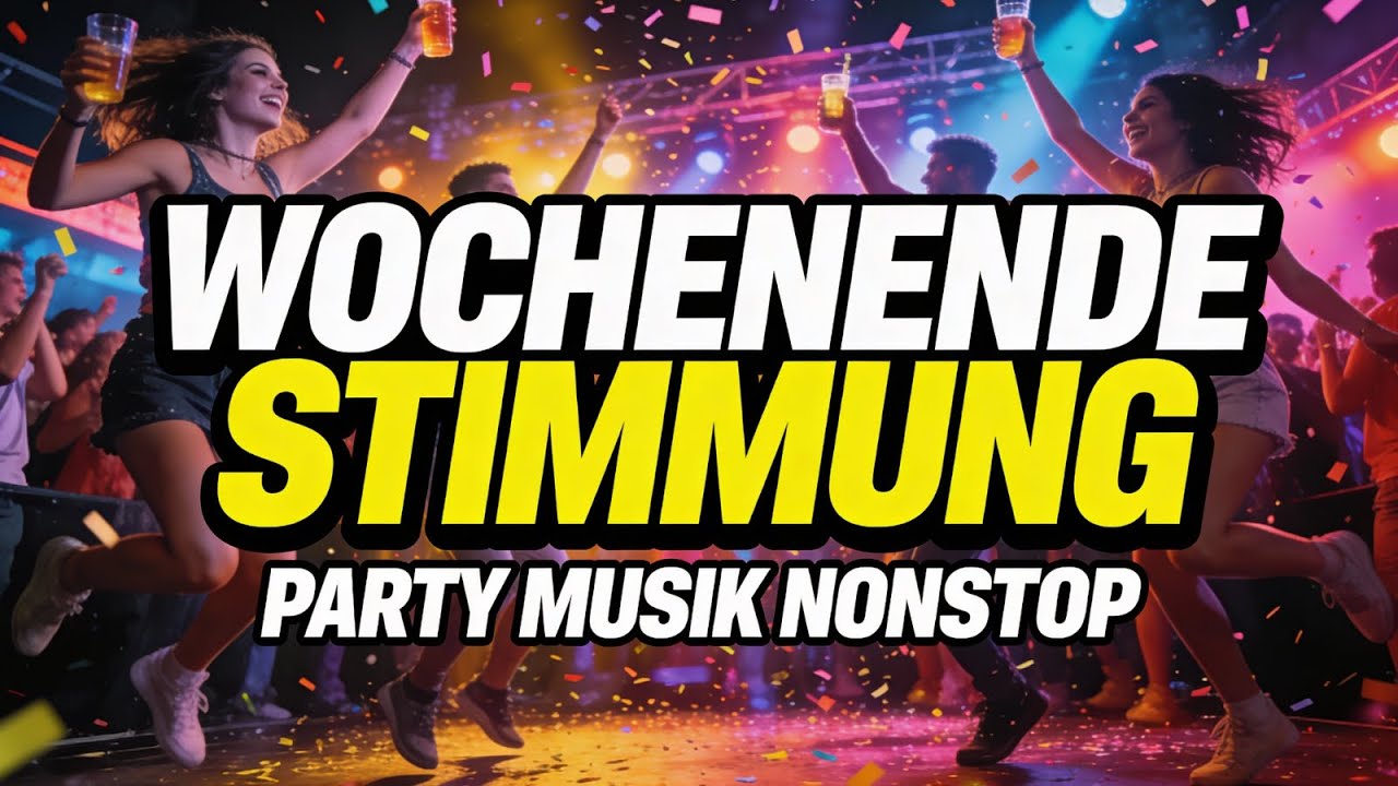 🔥 Wochenende Stimmung – 1 Stunde Party Musik Nonstop
