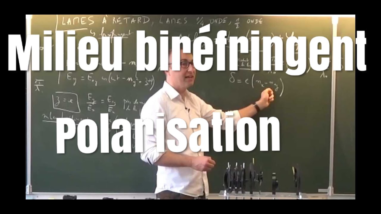 MP/PC/PSI- lames à retard/biréfringentes- Polarisation (4/10)